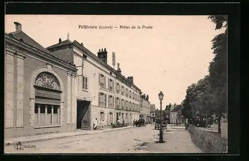AK Pithiviers, Hôtel de la Poste