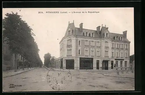 AK Pithiviers, L`Avenue de la République