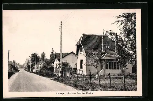 AK Loury, Rue des Ecoles