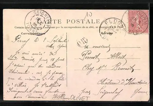 AK Olivet, Bords du Loiret, Restaurant de Madagascar