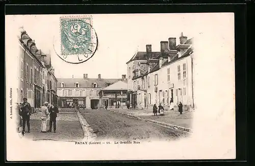 AK Patay, La Grande Rue