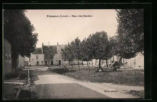 AK Puiseaux, Place des Chaumes