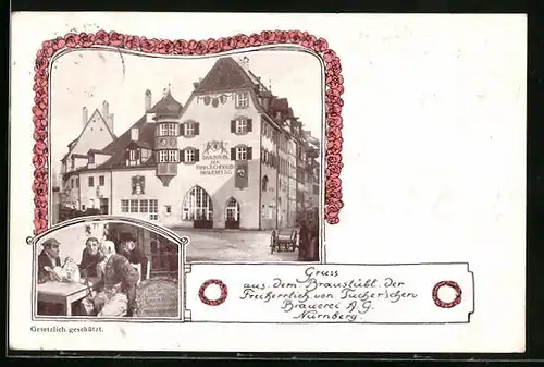 AK Nürnberg, Braustübl der Tucher`schen Brauerei AG