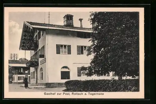 AK Rottach a. Tegernsee, Gasthof zur Post