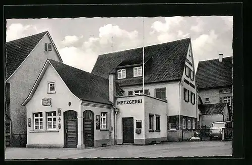 AK Altenburg /Krs. Reutlingen, Gasthaus und Metzgerei zum Neckartal