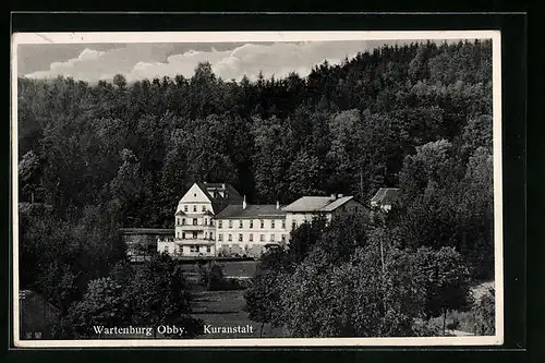 AK Wartenburg / Obby., Kuranstalt aus der Vogelschau