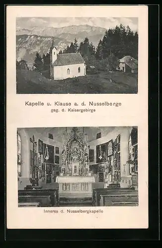 AK Kiefersfelden, Nusselbergkapelle und Klause