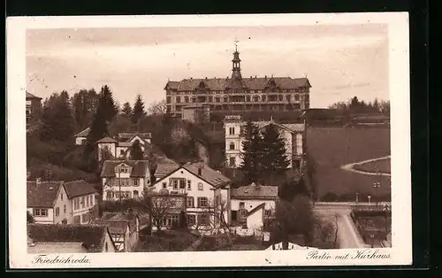 AK Friedrichroda, Partie mit Kurhaus