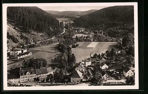 AK Luisenthal-Stutzhaus, Blick von der Gothaer Vereinshütte