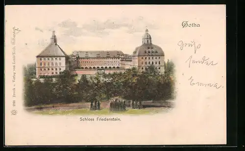 AK Gotha, Schloss Friedenstein