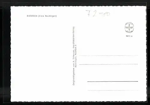 AK Riederich, Ortsansicht