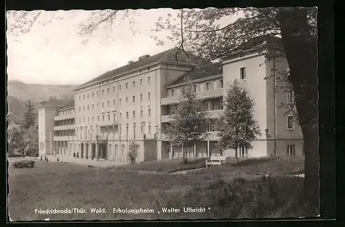 AK Friedrichroda, Erholungsheim Walter Ulbricht