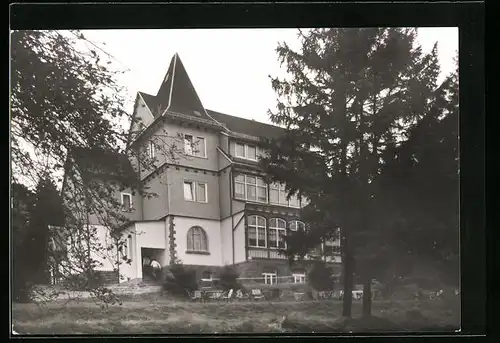 AK Friedrichroda /Finsterbergen, FDGB-Erholungsheim Spiessberghaus