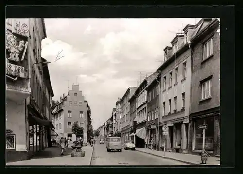 AK Apolda, Bahnhofstrasse