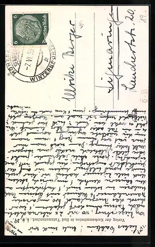 AK Bad Tatzmannsdorf, Hotel-Pension Rehling