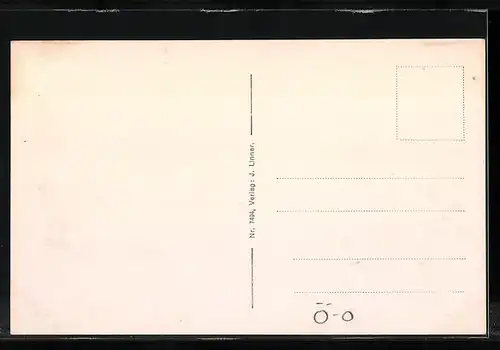 AK Mattighofen, Strassenpartien, Ortspartie mit Kirche