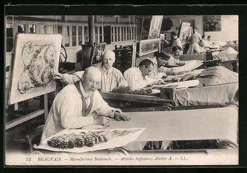 AK Beauvais, Manufacture Nationale, Artistes tapissiers