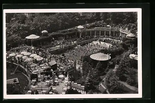 AK Budapest, Hotel Szt. Gellért szalloda mit Thermalwellenbad