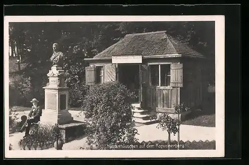 AK Salzburg, Mozarthäuschen auf dem Kapuzinerberg