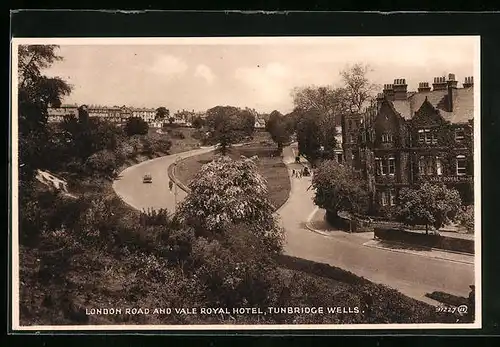 AK Tunbridge Wells, London Road and Vale Royal Hotel