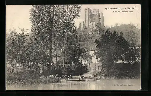 AK Lavardin, Rue de l`ancien gué, Strassenpartie