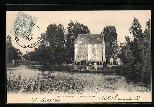 AK Selles-sur-Cher, Moulin du Teil