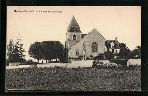 AK Molineuf, L`Eglise de St-Secondin