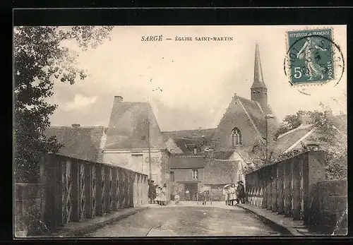 AK Sargé, Église Saint-Martin