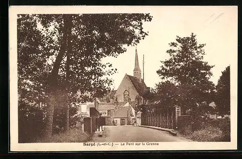 AK Sargé, le Pont sur la Grenne