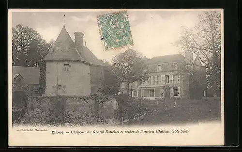 AK Choue, Chateau du Grand Bouchet et restes de l'ancien