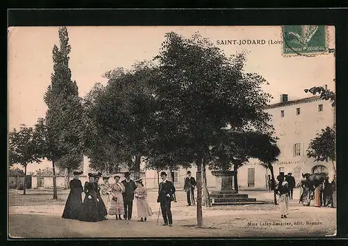 AK Saint-Jodard, Ortspartie