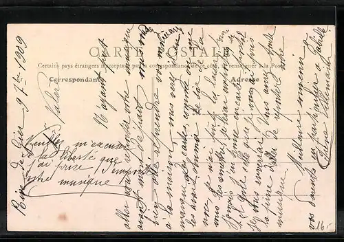 AK Rive-de-Gier, Petite Rue Féloin, Strassenpartie