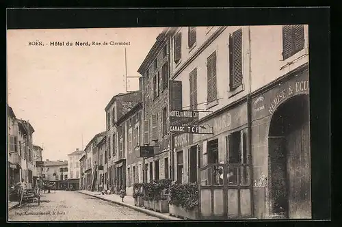 AK Boen, Hôtel du Nord, Rue de Clermont