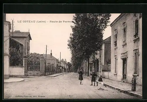 AK Le Coteau, Route de Perreux
