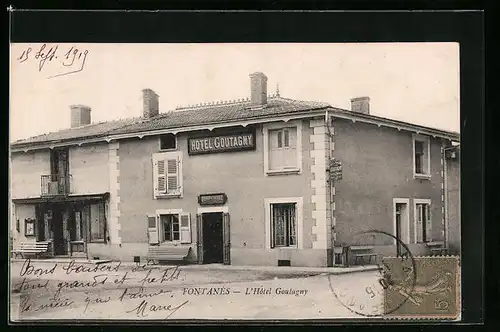 AK Fontanès, L`Hôtel Goulagny