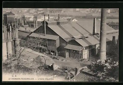 AK Le Chambon-Feugerolles, l'Usine Glaudinon