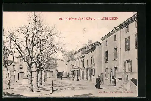 AK Andrézieux, Une Rue