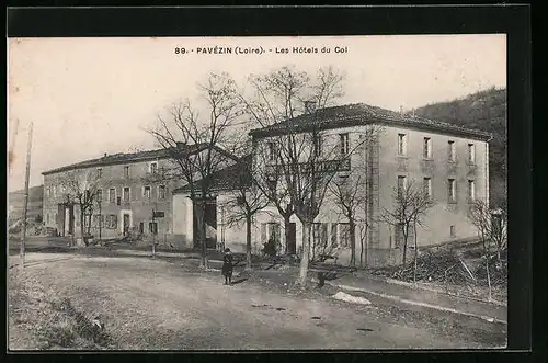 AK Pavézin, les Hotels du Col