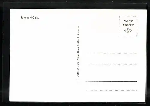 AK Burggen /Obb., Teilansicht mit Kirche