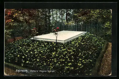 AK Bayreuth, Richard Wagner`s Grab