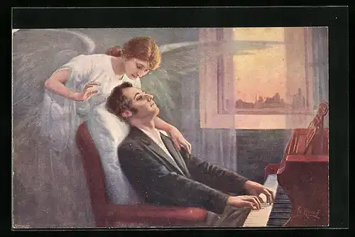 AK Engel bei Chopins letzten Akkorden