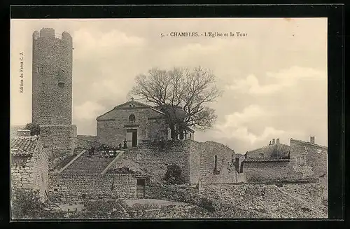 AK Chambles, l'Eglise et la Tour