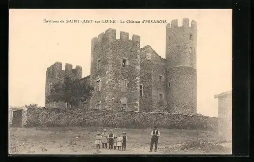 AK Saint-Just-sur-Loire, le Chateau d'Essabois