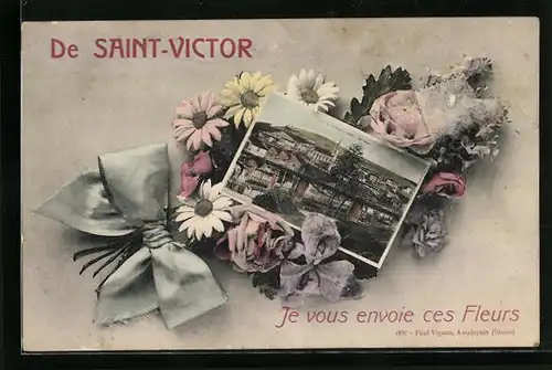AK St-Victor-sur-Rhins, je vous envoie ces Fleurs, Les Usines