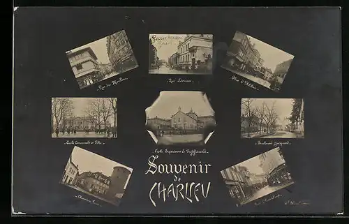 AK Charlieu, Rue des Moulins, Rue Dorian, Boulevard Jacquard