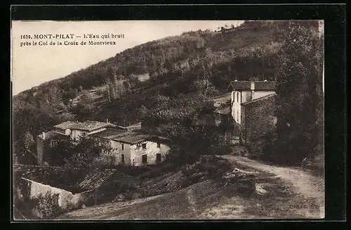 AK Mont-Pilat, l'Eau qui bruit près le Col de la Croix de Montvieux