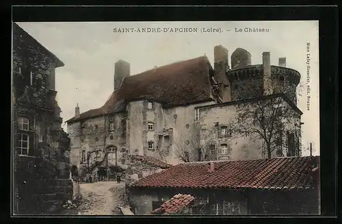 AK Saint-André-d'Apchon, le Chateau