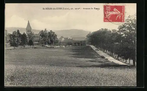 AK Saint-Régis-du-Coin, Avenue du Bourg