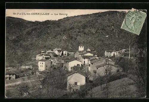 AK St-Paul-en-Cornillon, le Bourg