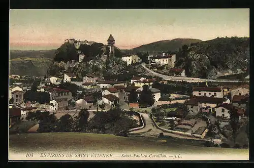 AK Saint-Paul-en-Cornillon, Vue générale